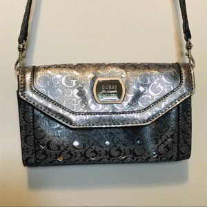 Guess Silver Cross body Purse